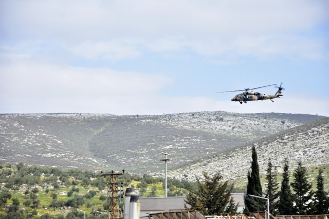 Suriye sınırında helikopter hareketliliği - Resim : 1