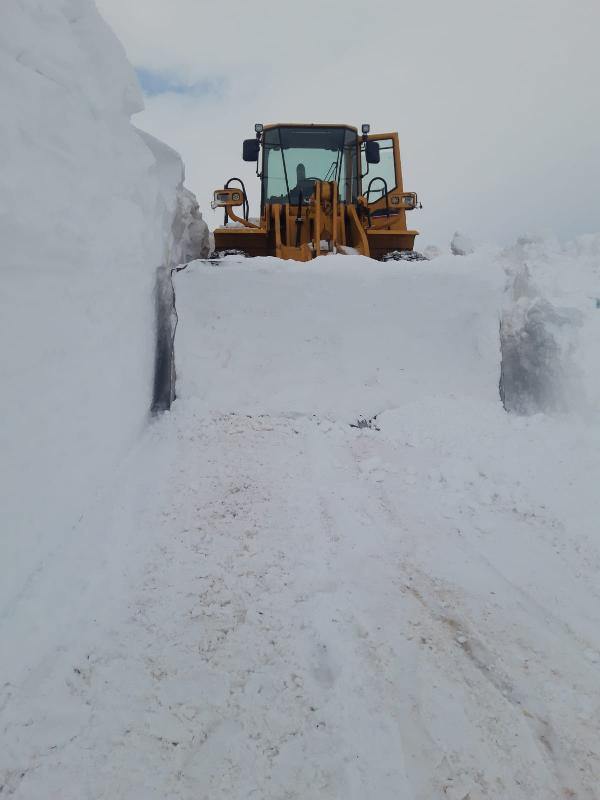 Kar fena bastırdı! Bingöl-Erzurum karayolu ulaşıma kapatıldı - Resim : 3