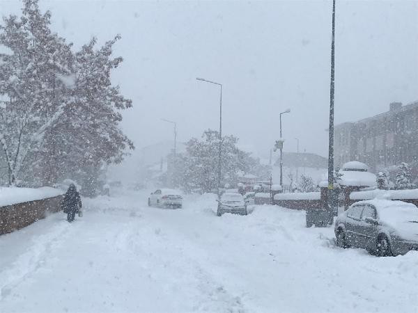 Kar fena bastırdı! Bingöl-Erzurum karayolu ulaşıma kapatıldı - Resim : 4