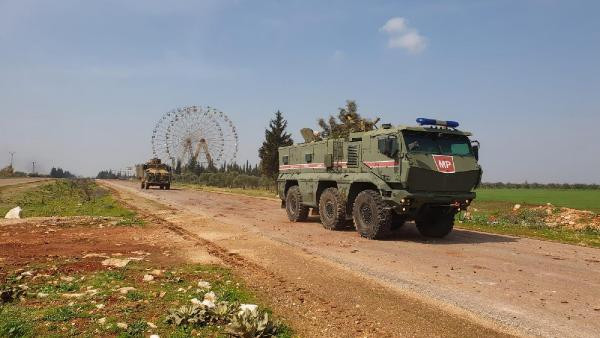 MSB açıkladı! İdlib'de Türk-Rus ortak devriyesi - Resim : 2