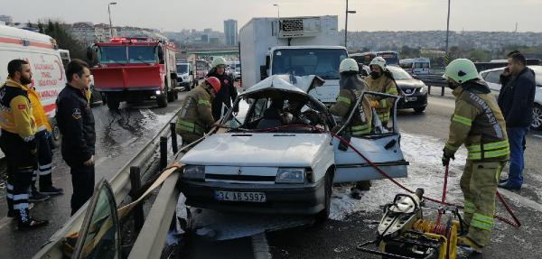 İstanbul'da dehşete düşüren kaza: 1 ölü - Resim : 2