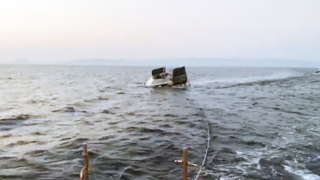 Yunan askerinin ateş açtığı teknenin görüntüleri ortaya çıktı - Resim : 1