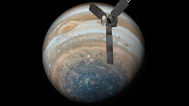 NASA Jüpiter'in yeni görüntülerini paylaştı - Resim : 1