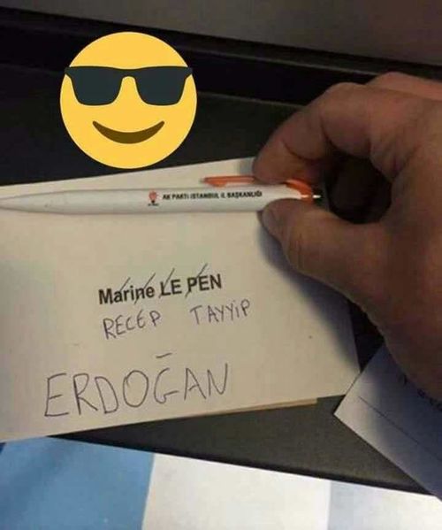 Fransa'daki seçimde sandıktan Erdoğan çıktı - Resim : 2