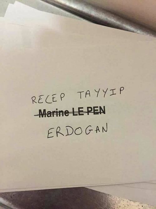 Fransa'daki seçimde sandıktan Erdoğan çıktı - Resim : 6