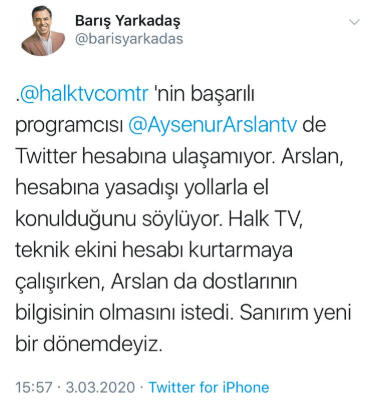 Ayşenur Arslan'ın Twitter hesabı hacklendi - Resim : 1