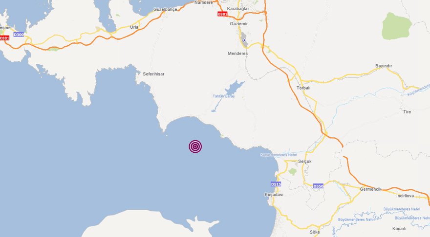 İzmir'de korkutan deprem ! Sabaha karşı sallandı - Resim : 1