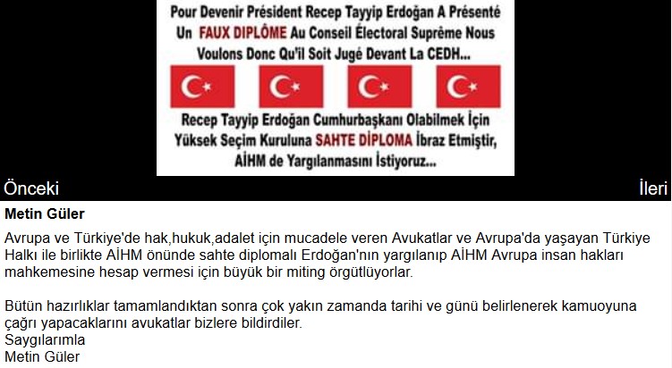 ''Erdoğan'ın diploması'' yine gündemde: ''Yargılansın'' - Resim : 1