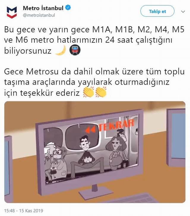 İstanbul Metrosu'ndan İstanbullular için ''çok özel'' video! - Resim : 1