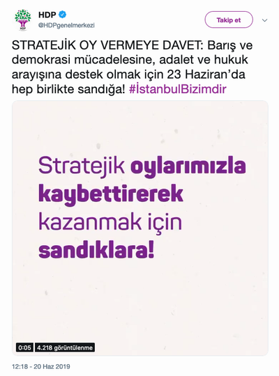 HDP'den HDP'li seçmene ''stratejik oy verme'' daveti - Resim : 1