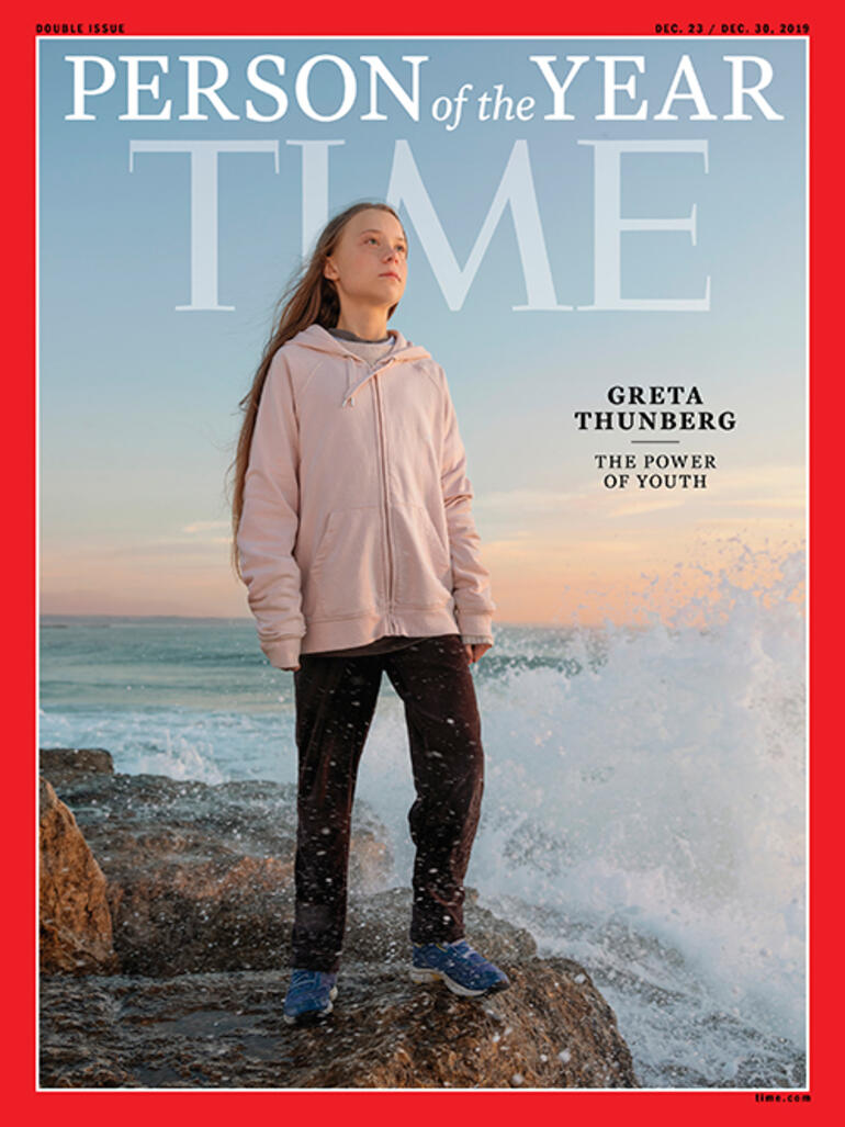 Çevreci Greta Thunberg yılın kişisi seçildi - Resim : 1