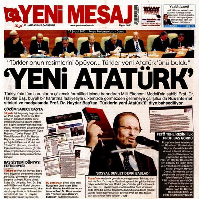 Rus medyasında dikkat çeken haber: ''Türkler yeni Atatürk'ünü buldu'' - Resim : 1