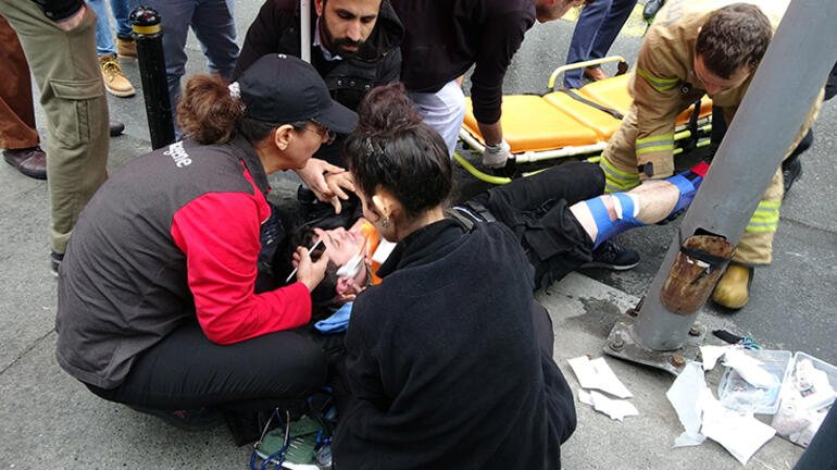 Korku dolu anlar ! Şoka girdi... - Resim : 1