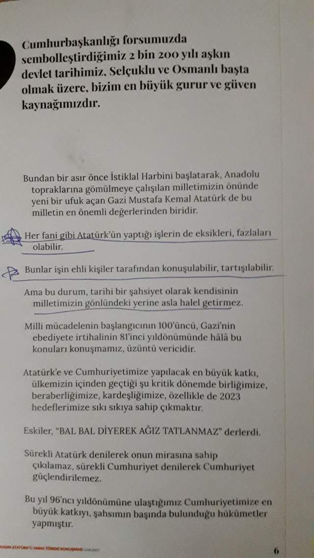 ''Erdoğan skandal konuşmasını okullara dağıttırdı'' - Resim : 1