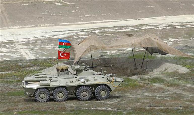 Türk ve Azerbaycan askerlerinden ortak tatbikat - Resim : 3