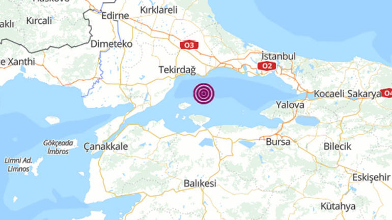 Marmara Denizi'nde korkutan deprem ! - Resim : 1