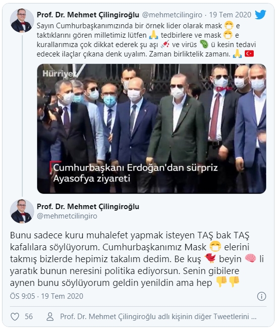 Prof. Dr. Mehmet Çilingiroğlu: ''Be kuş beyinli yaratık!'' - Resim : 2