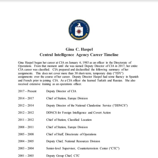 ABD'nin yeni CIA direktörü hakkında Türkçe detayı - Resim : 1