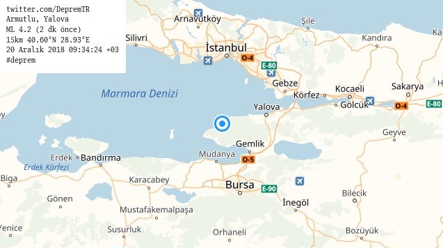 Marmara'da korkutan deprem ! İstanbul'da da hissedildi - Resim : 2