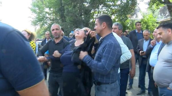 Ermenistan'dan mezarlıkta sivillere hain saldırı: Ölü ve yaralılar var - Resim : 3