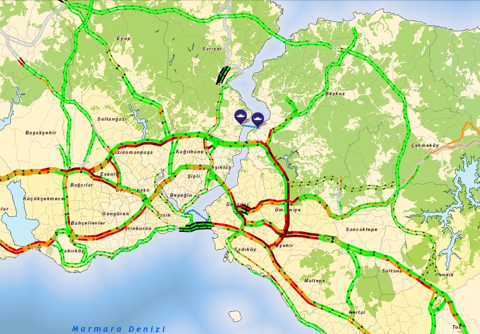Okullar açıldı ! İşte İstanbul trafiğinde son durum - Resim : 1
