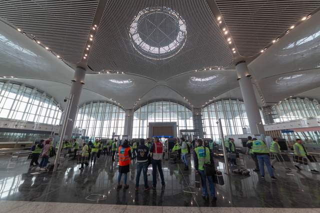 İstanbul Yeni Havalimanı’nda 3 bin kişilik ORAT denemesi tamamlandı - Resim : 1