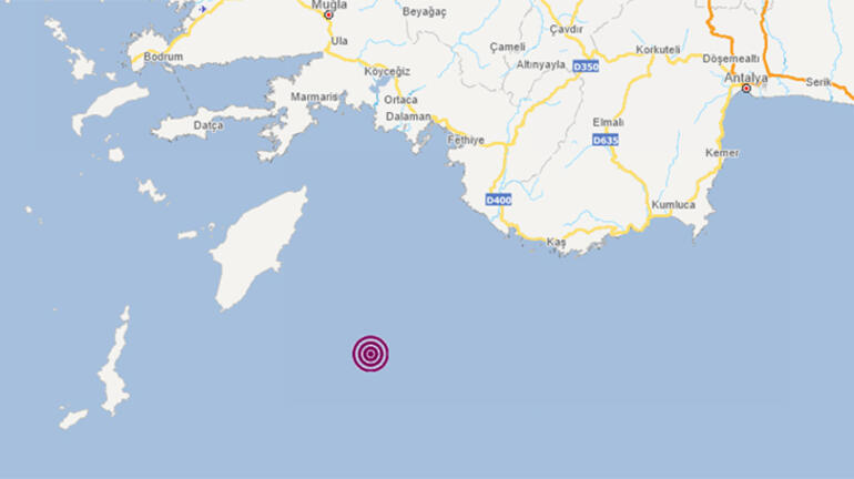 Akdeniz'de art arda korkutan depremler ! - Resim : 1