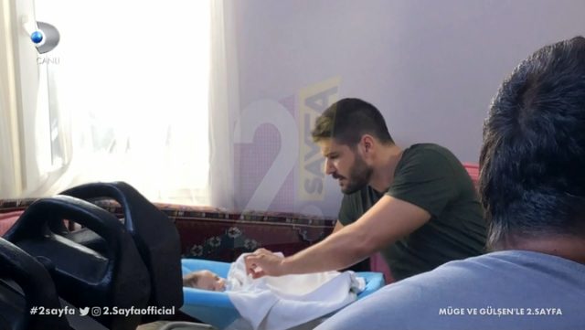 Tolgahan Sayışman, 3,5 aylık bebeğiyle dizide oynadı - Resim : 1