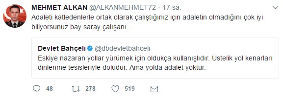 Yarbay Mehmet Alkan'dan Bahçeli'ye sert tepki: ''Saray çalışanı'' - Resim : 1