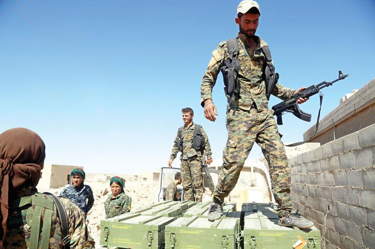 YPG'ye kasa kasa mühimmat - Resim : 1