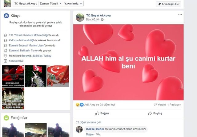 Sosyal medyada ölüm duası yaptığı gün hayatını kaybetti - Resim : 1