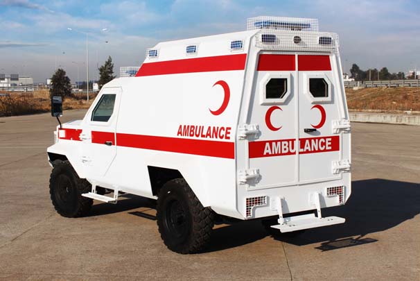 Zırhlı ambulans fuarda tanıtılacak - Resim : 2