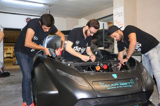 Üniversite öğrencilerinden elektrikli yerli otomobil  - Resim : 1