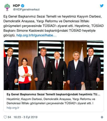 HDP heyeti TÜSİAD'ı ziyaret etti - Resim : 1