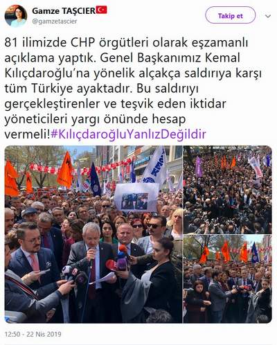CHP ''İstifa'' sloganları ve pankartlarıyla sokağa çıktı!  - Resim : 1