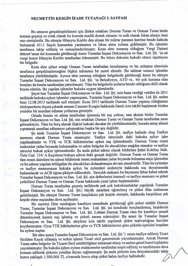 Yavaş'ı suçlayan Kesgin'in ''sahte feragatname hazırladığı'' ortaya çıktı - Resim : 3