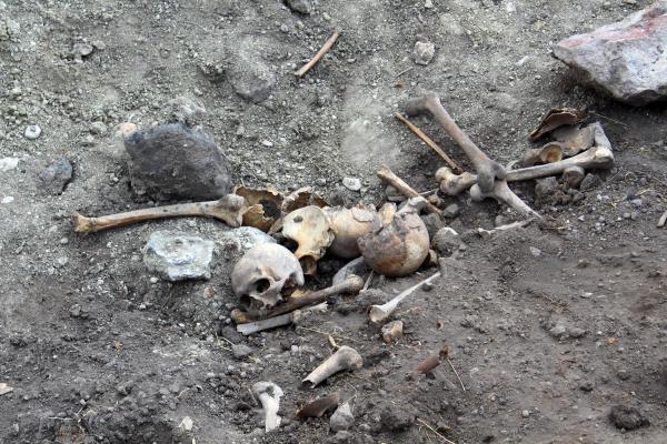 Ardahan'da insan kemikleri bulundu - Resim : 4
