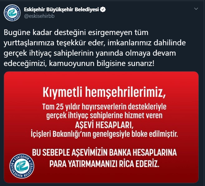 CHP'li bir belediyenin daha banka hesabı bloke edildi ! - Resim : 1