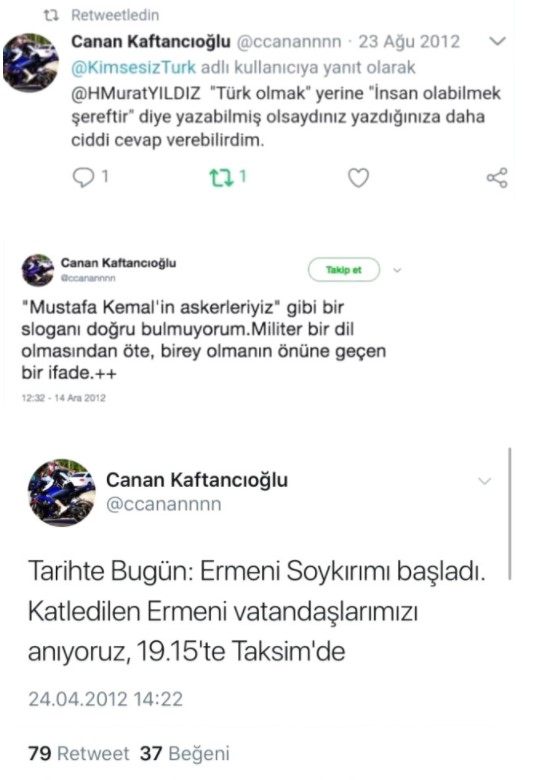 İşte Erdoğan'ın ''facia'' dediği CHP'li Canan Kaftancıoğlu'nun paylaşımları - Resim : 4