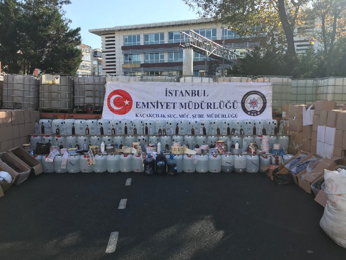 İstanbul'da lüks mekanlara sahte içki operasyonu - Resim : 2