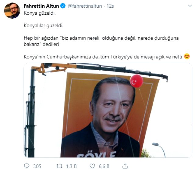 Beştepe'den Davutoğlu'na ''Konyalı'' gönderme - Resim : 1