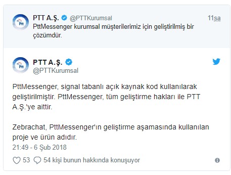 ''Milli'' denilen PTT Messenger çalıntı mı çıktı ? - Resim : 1