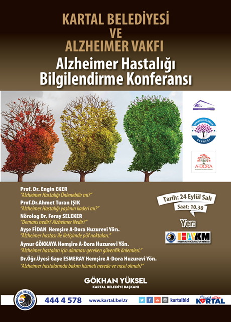 Kartal Belediyesi Alzheimer Hastalığı Bilgilendirme Konferansı düzenliyor - Resim : 1