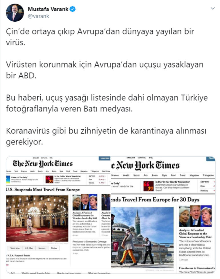 Amerikan gazetesi uçuş yasağı haberini Türkiye fotoğrafıyla servis etti - Resim : 1