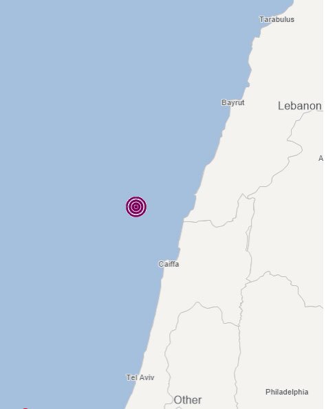 Akdeniz'de 4.4 büyüklüğünde deprem - Resim : 1