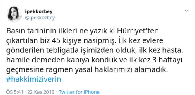 Hürriyet'ten kovulan gazeteciler isyan etti - Resim : 3