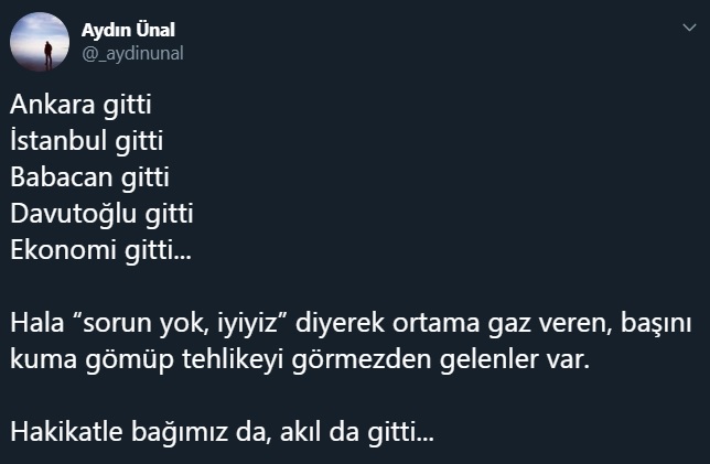 ''Ankara, İstanbul, Babacan, Davutoğlu, ekonomi gitti!'' - Resim : 1