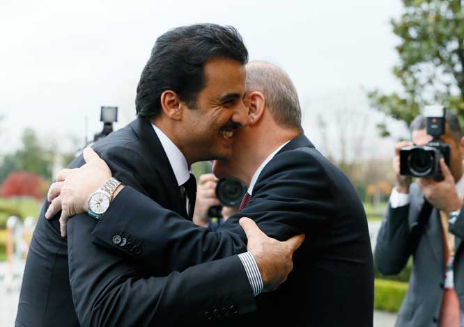 Cumhurbaşkanı Erdoğan Katar Emiri ile görüştü - Resim : 1