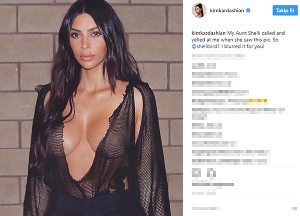 Kim Kardashian'a sansür  - Resim : 1