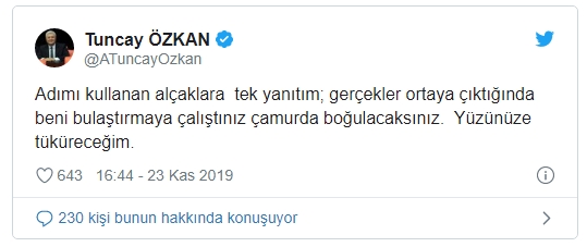 CHP'li Özkan: ''Adımı kullanan alçakların yüzünüze tüküreceğim'' - Resim : 1